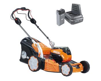 Zāles pļāvējs OLEO-MAC GI 548 V 48cm, 70l, 26kg, 1020m2, 1x8Ah + lādētājs (54359005S3)
