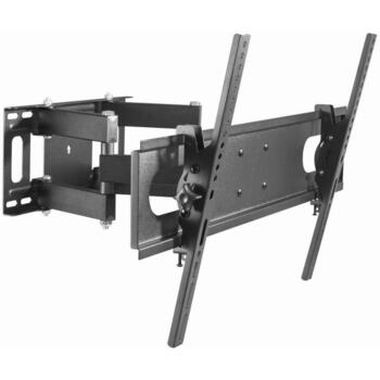 Gembird sienas stiprinājums WM-70ST-01, atbalsta 37-70'' televizorus, VESA 600 x 400 mm, attālums no sienas 78-400 mm (WM-70ST-01)