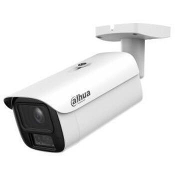 Dahua Tīkla kamera IPC-HFW5859E1-ZHE-IL-2712-WHITE, 8MP, 2.7-12mm, IP67, IK10, 60m IR, PoE, mikrofons (IPC-HFW5859E1-ZHE-IL-2712-WHITE)