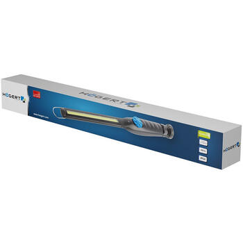 Hogert HT1E409 LED darba lampa, 10W, 400 lm, IP54, USB, 3,7V 2000mAh, 2-2,5h, magnētiska, ABS (HT1E409)