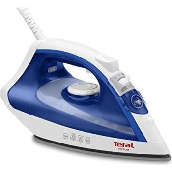 Tefal Tvaika gludeklis FV1711, 1800 W, 24 g/min, 80 g/min, zils, antislīdoša zole, tvaika trieciena funkcija (FV1711)