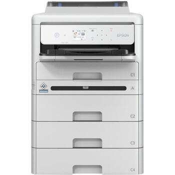 Epson WorkForce Pro WF-M5399DW струйный принтер, 1200 x 2400 DPI, 34 стр/мин, двусторонняя печать, Wi-Fi, серый (C11CK77401)