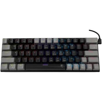 White Shark WAKIZASHI-2-US-B-G-RED.SW GK-002111V2, проводная механическая клавиатура, 63 клавиши, US, красные переключатели (WAKIZASHI-2-US-B-G-RED.SW)