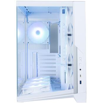Zalman D40 WHITE, корпус Midi Tower ATX, 7x120мм ARGB вентиляторы, 1xUSB 3.2 Type-C, 1xUSB 3.2 Type-A, 410мм GPU, 160мм CPU (D40 WHITE)