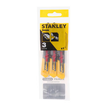 Nažu komplekts 9mm (3gab) 2-10-150 Stanley (2-10-150)