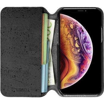 Krusell Birka PhoneWallet 61806, черный, искусственная кожа, блокнот, вырез под камеру, защита от царапин (61806)