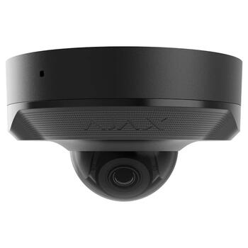 Ajax IP купольная камера DomeCam Mini 76019 5MP 2.8mm ночное видение 15m PoE Ethernet Черный (76019)