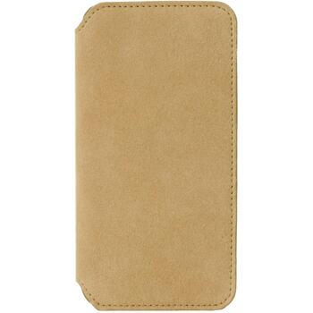Krusell Broby 4 Card SlimWallet Apple iPhone XS Max cognac, 61494, замша, коричневый, отделение для кредитных карт (61494)