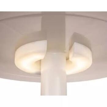 Keter Illuminated Cool Bar 29204184, 49,5x49,5x57-84,5 см, белый, с подсветкой, охладитель (29204184)