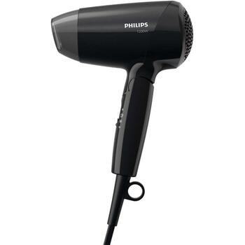 Philips Фен BHC010/10, 1200 Вт, 3 температурных режима, складная ручка, петля для подвешивания (BHC010/10)