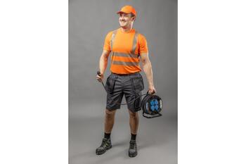 Hogert darba bikses Lemberg HT5K808-2XL, 270 g/m², 65% poliesters, 35% kokvilna, 2 instrumentu kabatas, 1 sānu kabata (HT5K808-2XL)