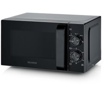 Severin Микроволновая печь MW 7790, 700 W, 20 л, 5 уровней мощности, 35 мин таймер, разморозка, хромовая ручка (MW 7790)