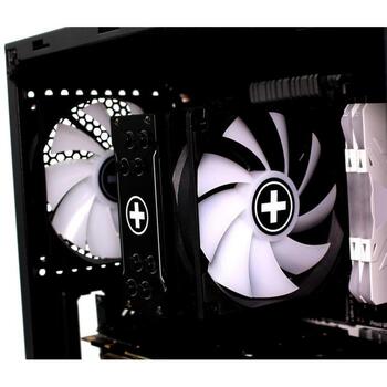 Xilence CPU dzesētājs M704PRO.ARGB XC056, 120mm, 1500RPM, 12V, FDB, melns, 4x6mm vara siltuma caurules (XC056)