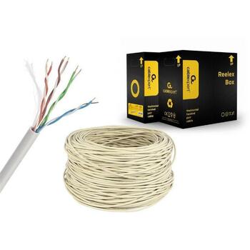 Gembird CABLE CAT5E UTP UPC-5004E-SO, 305м, U-UTP, 9.5кг, медные проводники, категория 5E (UPC-5004E-SO)