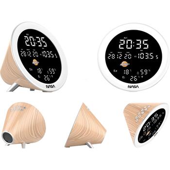 Nasa Метеостанция/Динамик WSP1700WD, 3 уличных датчика, 10м, 1x3W, Bluetooth 3.0, FM 10 станций (WSP1700WD)