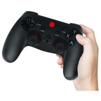 Techbite Flix Gamepad TAB000470, игровой контроллер, Bluetooth, совместим с Android, Flix TV Box, ПК, ноутбуками, PS3 (TAB000470)