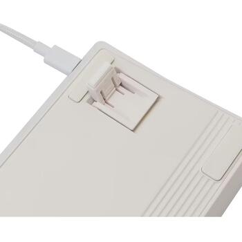 White Shark Клавиатура SHINOBI-2-W-US-BLUE.SW, 1.8m, 61 клавиша, механическая, USB-C, RGB подсветка (SHINOBI-2-W-US-BLUE.SW)
