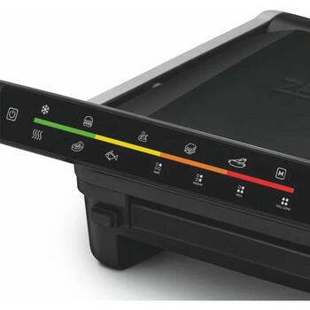 Zelmer Grils ZPR2600 72105163P, 2000W, 6 automātiskās programmas, nerūsējošā tērauda, nesakarstoši rokturi (72105163P)