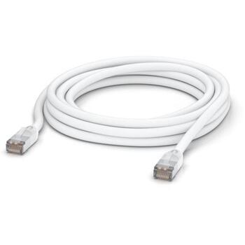 Ubiquiti UACC-Cable-Patch-Outdoor-5M-W, 5м, 24AWG, Cat5e, RJ-45, S/UTP, TPE, 1 шт., -40 - 80 °C, -30 - 75 °C (UACC-Cable-Patch-Outdoor-5M-W)