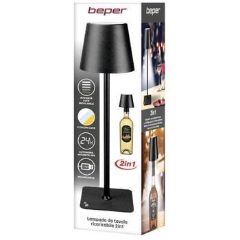 Beper Настольная лампа P201UTP118, 5 В, 110 лм, 1.5 Вт, регулируемый белый свет, водонепроницаемая, USB зарядка (P201UTP118)