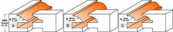 CMT Frēzes asmens 991.501.11, TCT, S=12mm, D=44.4mm, 0.398kg (991.501.11)