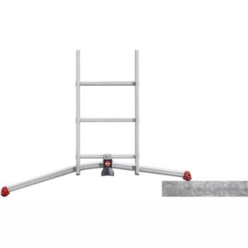 Hailo S100 ProfiLOT 039309507, kombinējamās kāpnes, alumīnijs, 2x9+1x8 pakāpieni, 150kg, 658cm, LOT sistēma (039309507)
