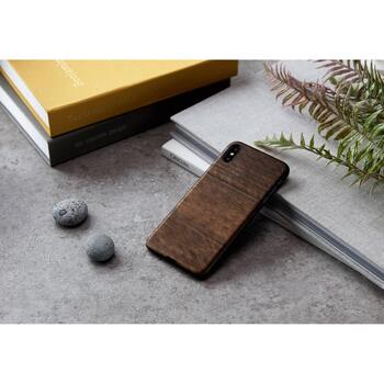 Man&Wood Чехол M7720B, 6.5, коричневый, Apple iPhone XS Max, натуральное дерево, поликарбонат (M7720B)