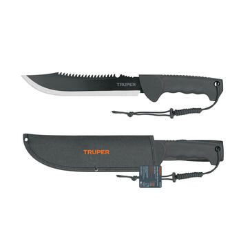 Mačete naža tipa/zāģis, 25cm, futlārī MACH-10X TRUPER (MACH-10X)