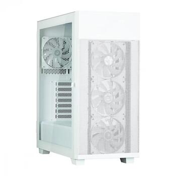 Zalman S5 NEO White ATX, 8800263650309, 2x2,5'' 3,5'' отсека, 4x120mm RGB вентиляторы, ATX/mATX/Mini-ITX (S5 NEO White)