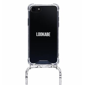 Lookabe Ожерелье LOO016, 1.5м, серебристый, совместимо с Apple iPhone 7/8, водоотталкивающее, грязеотталкивающее (LOO016)
