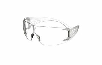 3M Защитные очки SecureFit 200 SF201AFP, 0.02кг, прозрачные, поликарбонатные линзы, 99.9% UVA/UVB защита (SF201AFP)