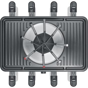 Severin RG 2347, fondī un rakletes kombinācija, 1400W, keramikas pārklājums, 8 personām, LED termostats (2347)