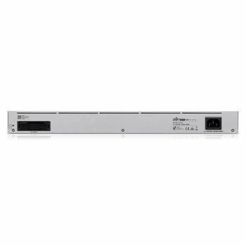 Коммутатор Layer 2 PoE с 48 × GbE 32 PoE+ 4 × 1 GbE SFP 195 Вт PoE безвентиляторный 1.3″ LCM rack монтаж USW 48 PoE Белый Ubiquiti (USW-48-POE-EU)