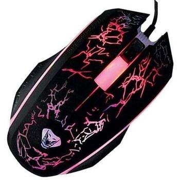 Media-Tech COBRA PRO X-LIGHT ОПТИЧЕСКАЯ МЫШЬ ДЛЯ ИГРОКОВ MT1117, 1200 dpi, 110 г, 3 кнопки, USB 5V, 140 см, оптический сенсор (MT1117)