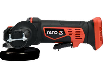 Yato YT-82827 аккумуляторная угловая шлифмашина, 18В, 125мм, 10000мин⁻¹, M14, 22.2мм, Li-Ion, низкая вибрация, компактная (YT-82827)