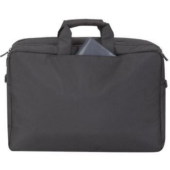 Rivacase Чехол 8455BLACK, 17.3'', 320mm, 790g, 470mm, 160mm, полиэстер, черный, плечевой ремень, ручки (8455BLACK)
