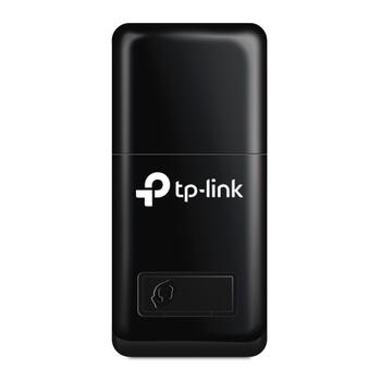 TP-Link TL-WN823N N300 мини Wi-Fi USB-адаптер 300 Mbps 2.4 GHz USB 2.0 Чёрный (TL-WN823N)