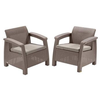 Садовые стулья Corfu Duo Set beige 29197993587 KETER (29197993587)