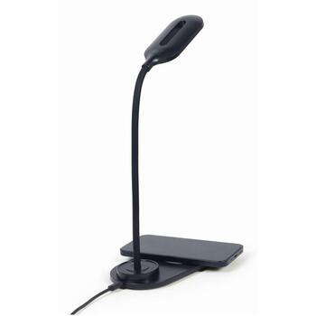 Gembird planšetdatora lādētājs TA-WPC10-LED-01 10W bezvadu uzlāde, 1.5 m kabelis, 5 V, melns (TA-WPC10-LED-01)