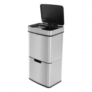 Hailo Öko Vario XL 030656001, система сортировки отходов, 2x25L, нержавеющая сталь, датчик, 50L (030656001)