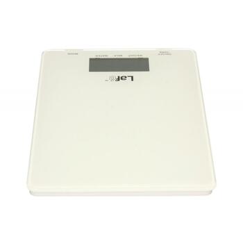 Lafe Кухонные весы WKS001.5 LAFWAG44841, 5кг, 1г точность, LCD, белый, стеклянная поверхность, функция тарирования (LAFWAG44841)