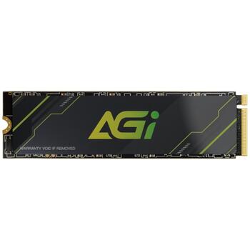 Agi Technology SSD AI818 AGI1T0G43AI818-CB, M.2 2280, 1ТБ, NVMe 1.4, PCIe 4.0 x4, 4700/2800 МБ/с, 600 TBW, 3D NAND (AGI1T0G43AI818-CB)