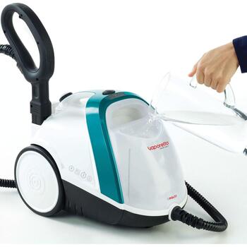 Polti tvaika tīrītājs PTEU0277 Vaporetto Smart 100_T, 1500W, 4bar, 2L, 110g/min, 120s, 7.5m, 5 birstes, mazgājama mikrošķiedra (PTEU0277)