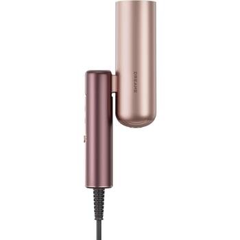 Dreame matu fēns Pocket Aura AZP20A-PK, 1400W, 110000 RPM, 70 m/s, 58 dB, 110-240V, 50/60Hz, rozā, salokāms rokturis, jonizācija (AZP20A-PK)
