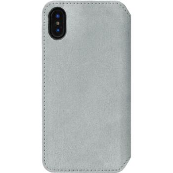 Krusell Broby 4 Card SlimWallet 61431, 14,7cm, Folio, Pelēks, Zamšāda, Aizsardzība pret skrāpējumiem, Putekļu drošs (61431)