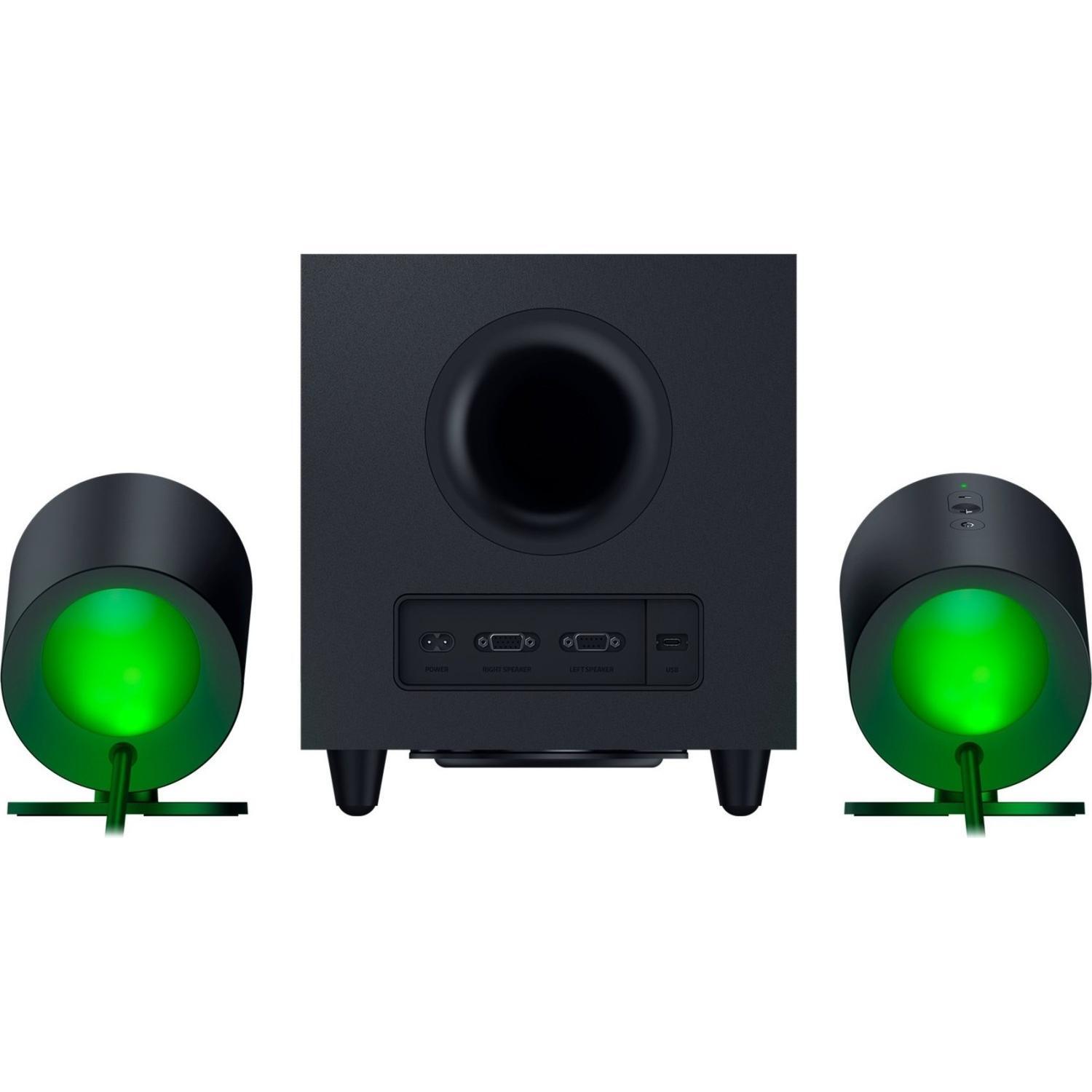 Razer игровая акустическая система Nommo V2 RZ05-04750100-R3G1, 2.1-канальная, 40-20000 Гц, Bluetooth 5.3, USB Type C в Type A (RZ05-04750100-R3G1)