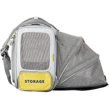 Petkit Переноска BP3 X ZONE P7703 Grey, полиэстер, 1.80кг, расширяемая, вентиляция, складная (P7703 Grey)