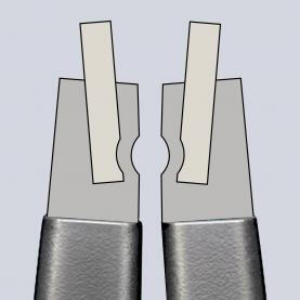 Плоскогубцы с загнутыми концами J21 19-60мм 4821J21 KNIPEX (48 21 J21)