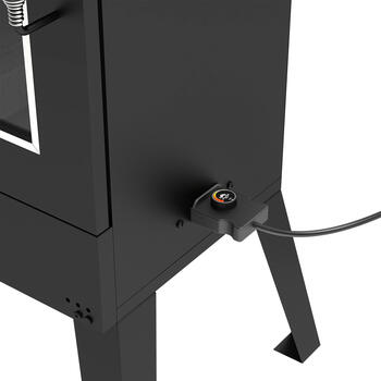 Browin dragON E101 330345, электрическая коптильня с дымогенератором, 70л, 1300Вт, 230В, 50Гц, 6-9кг, 38-130°C (330345)