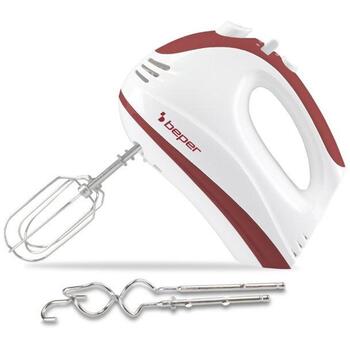 Beper Миксер P102SBA101, 300 Вт, 5 скоростей, турбо режим, стальные насадки, можно мыть в посудомоечной машине (P102SBA101)